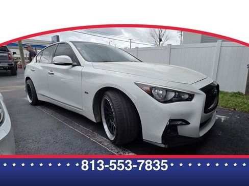 Used 2018 INFINITI Q50 Luxe image 1