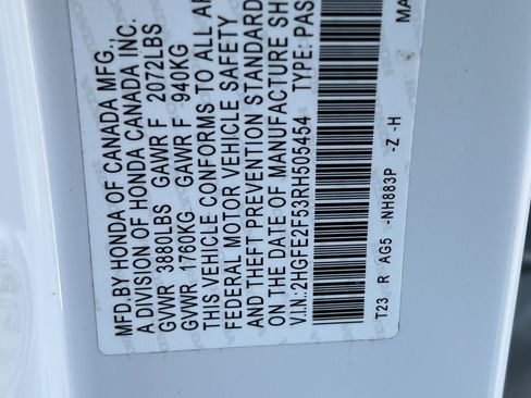 Used 2024 Honda Civic Sport image 27