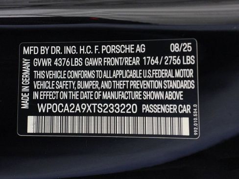 New 2026 Porsche 911 Carrera T image 24