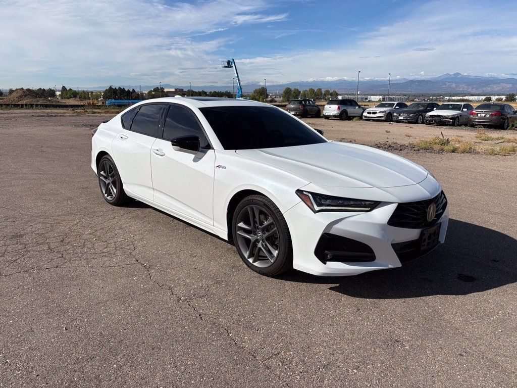 Used 2025 Acura TLX w/ A-SPEC Package AWD/4WD image 3