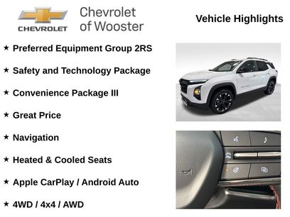 New 2027 Chevrolet Equinox RS w/ Safety and Technology Package