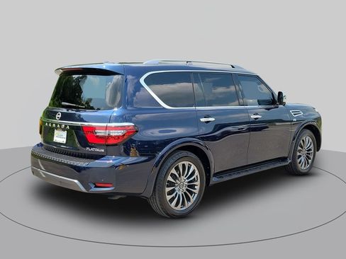 Used 2021 Nissan Armada Platinum w/ Captain's Chairs Package RWD image 3