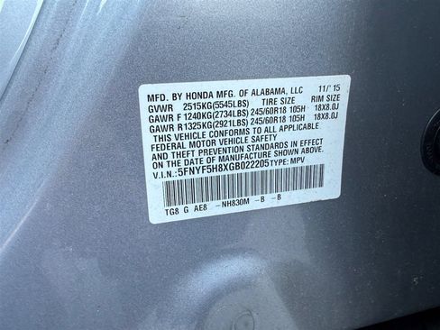 Used 2016 Honda Pilot EX-L image 21