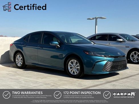 Used 2025 Toyota Camry LE FWD image 1