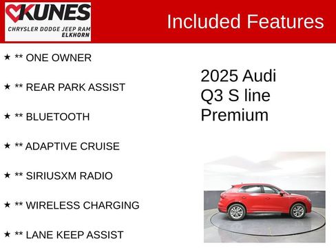 Used 2025 Audi Q3 2.0T Premium AWD/4WD image 3