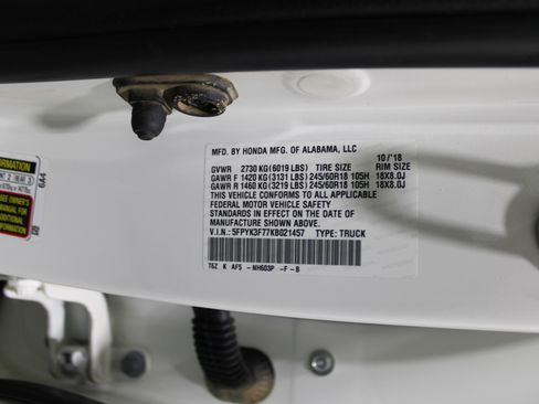 Used 2019 Honda Ridgeline RTL-E image 39