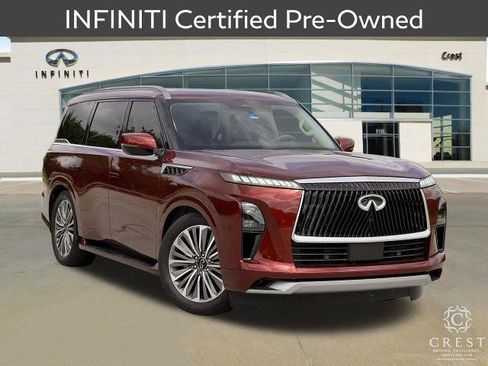 Certified 2025 INFINITI QX80 Luxe w/ Cargo Package RWD image 2