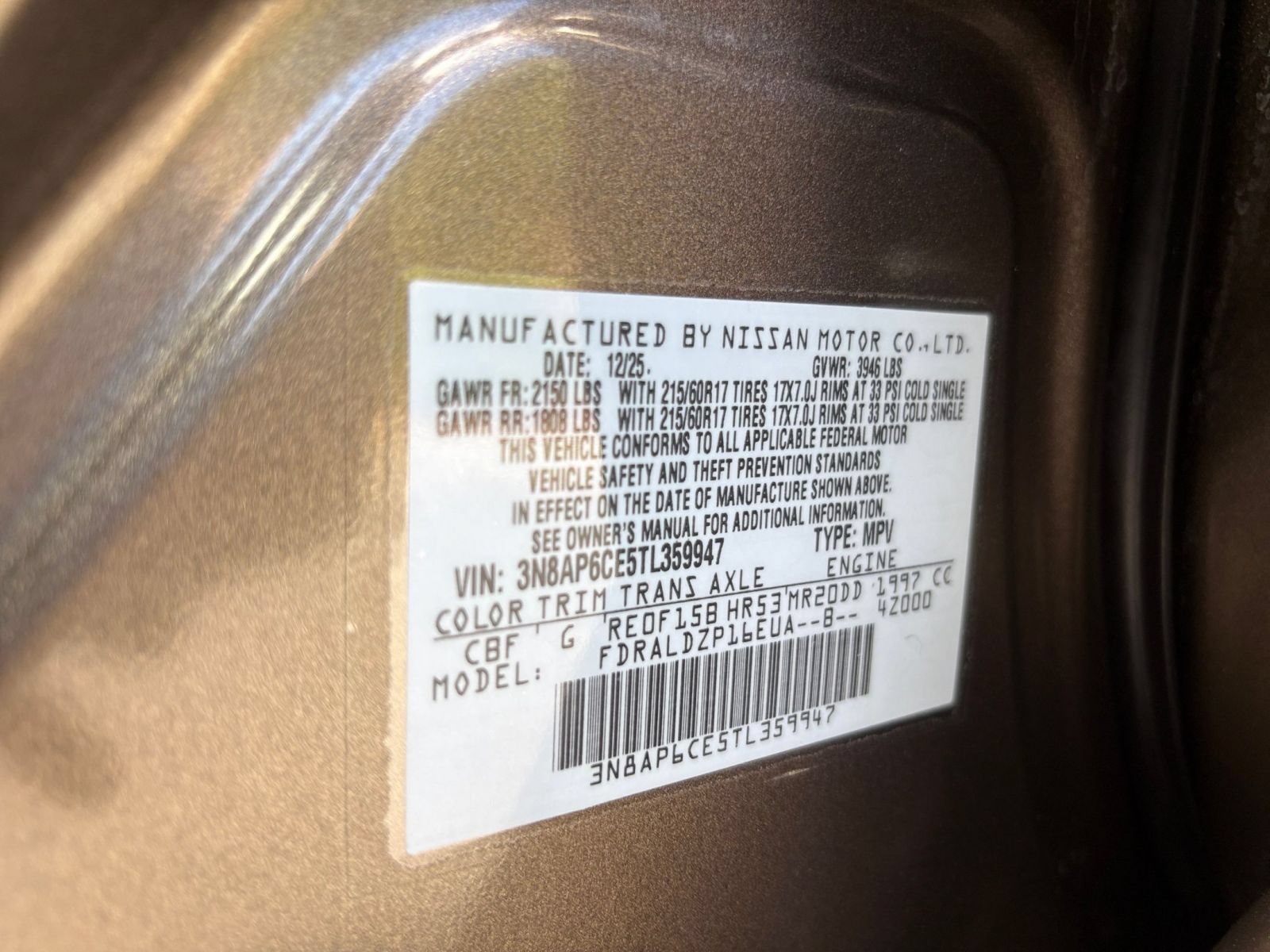Used 2026 Nissan Kicks SV w/ Cold Weather Package FWD image 27