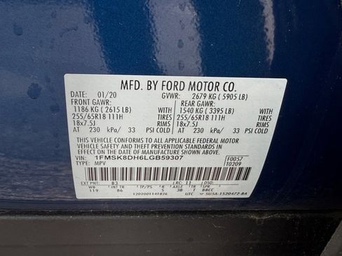 Used 2020 Ford Explorer XLT w/ Comfort Package image 31