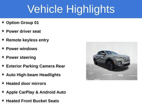 Used 2022 Hyundai Santa Cruz SEL FWD image 4