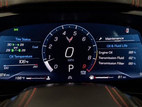 Used 2024 Chevrolet Corvette Z06 w/ Stealth Interior Trim Package image 11