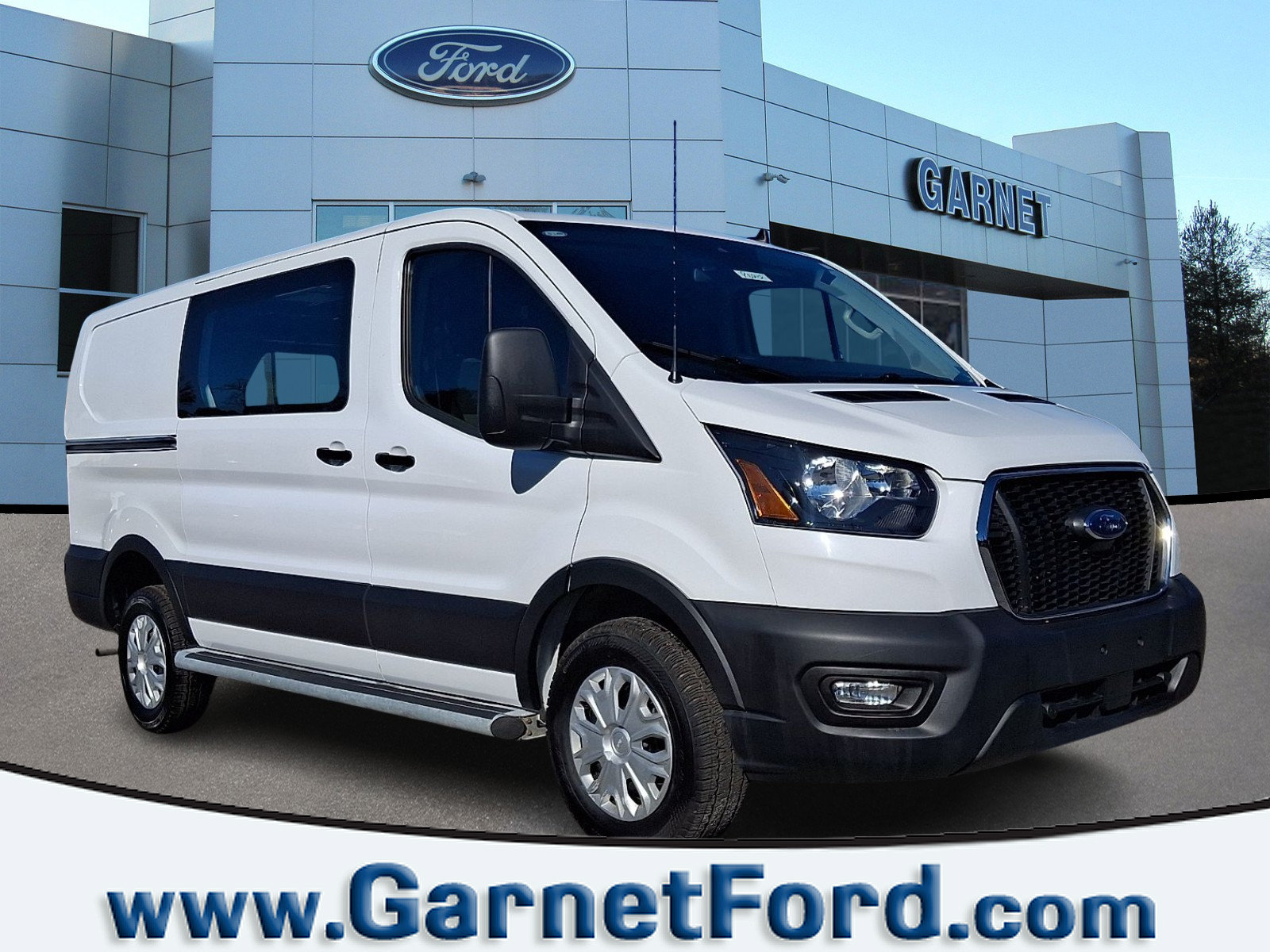 Certified 2025 Ford Transit 250 Low Roof w/ Exterior Upgrade Package RWD image 1