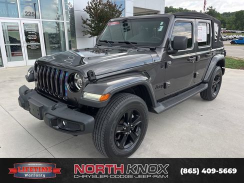 Used 2020 Jeep Wrangler Unlimited Sahara AWD/4WD image 1