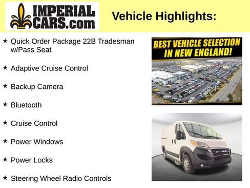 Used 2025 RAM ProMaster 2500 w/ U-Haul Equipment Group image 3