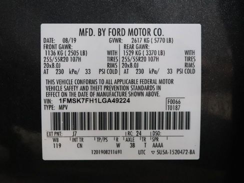 Used 2020 Ford Explorer Limited image 40