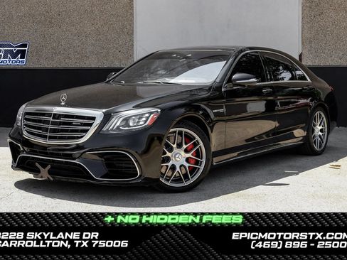 Used 2019 Mercedes-Benz S 63 AMG S 4MATIC Sedan image 1
