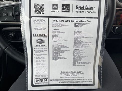 Used 2022 RAM 1500 Big Horn image 27