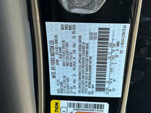 Certified 2025 Ford Bronco Sport Badlands w/ Badlands Tech Package AWD/4WD image 33
