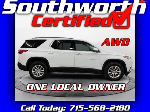 Used 2020 Chevrolet Traverse LT w/ Driver Confidence II Package AWD/4WD image 1