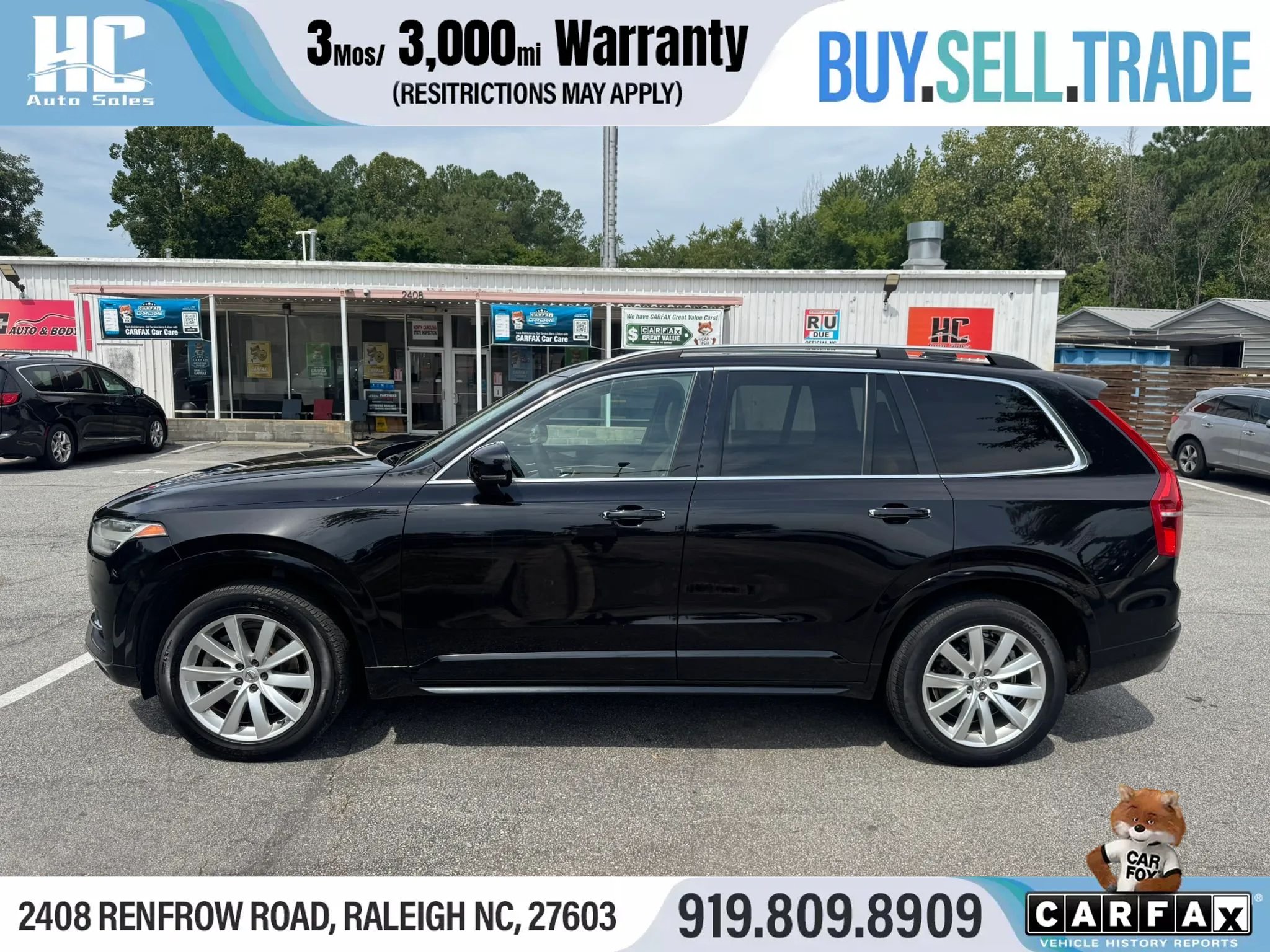 Used 2016 Volvo XC90 T6 Momentum w/ Momentum Plus Package AWD/4WD image 2