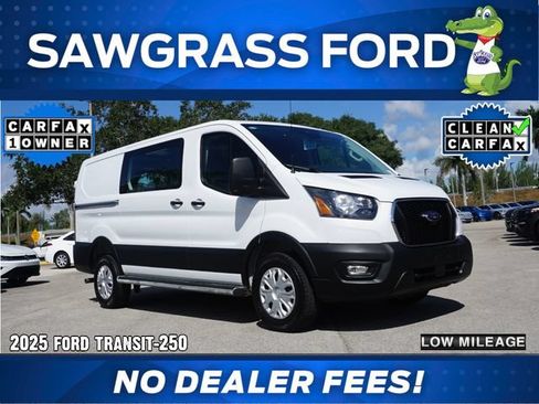 Used 2025 Ford Transit 250 Low Roof w/ Exterior Upgrade Package RWD image 1