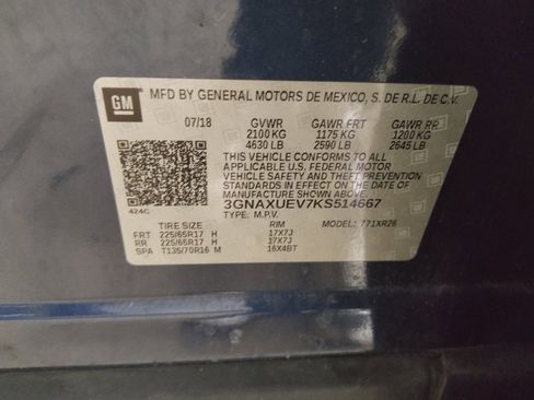Used 2019 Chevrolet Equinox LT AWD/4WD image 33