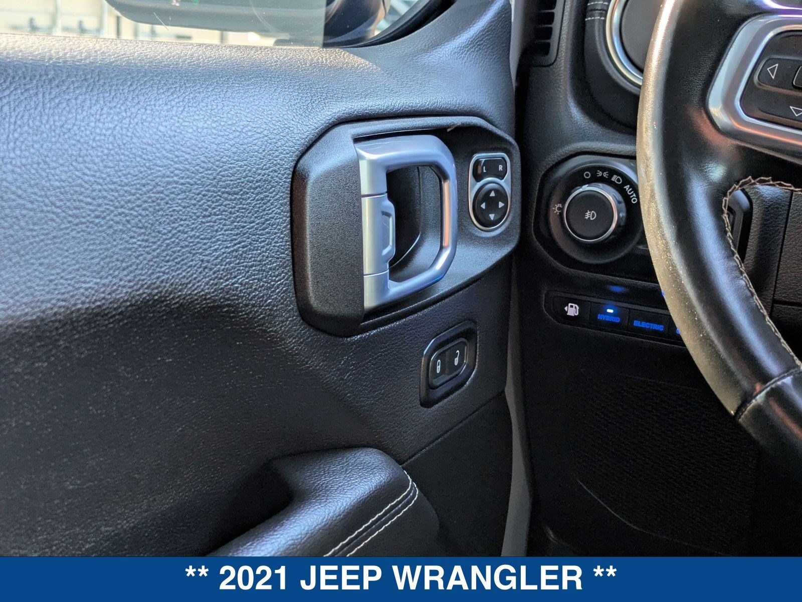 Used 2021 Jeep Wrangler Unlimited Sahara AWD/4WD image 21