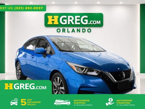 Used 2021 Nissan Versa SV FWD image 1