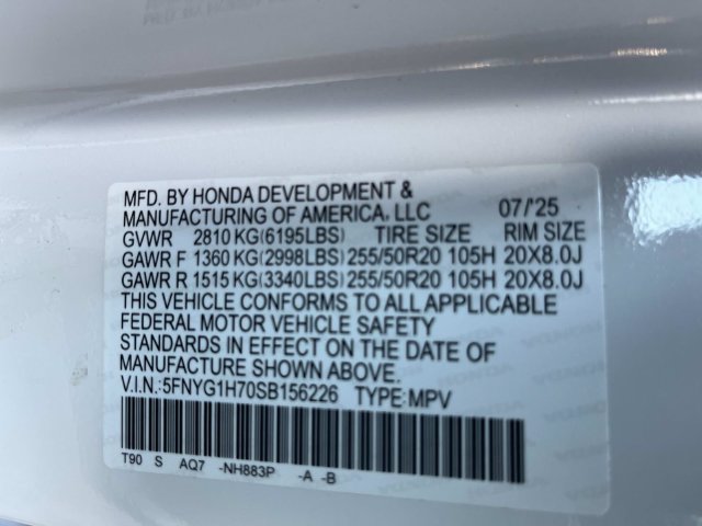 Certified 2025 Honda Pilot Touring image 22