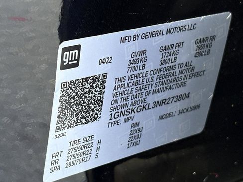 Used 2022 Chevrolet Suburban High Country image 30