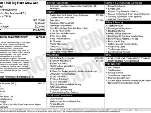 Used 2025 RAM 1500 Big Horn AWD/4WD image 2