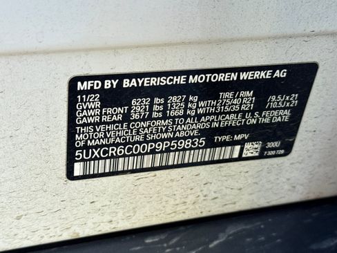 Certified 2023 BMW X5 xDrive40i w/ Climate Comfort Package AWD/4WD image 75