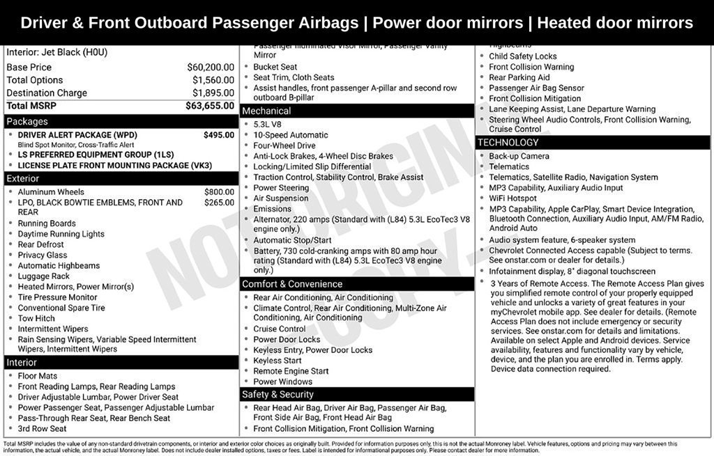 Used 2023 Chevrolet Suburban LS w/ Driver Alert Package AWD/4WD image 6