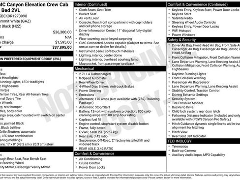 Used 2024 GMC Canyon Elevation RWD image 30