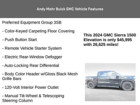 Used 2024 GMC Sierra 1500 Elevation w/ Elevation Premium Package AWD/4WD image 8