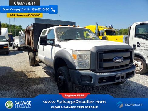 Used 2014 Ford F450 XL w/ Snow Plow Prep Package image 5
