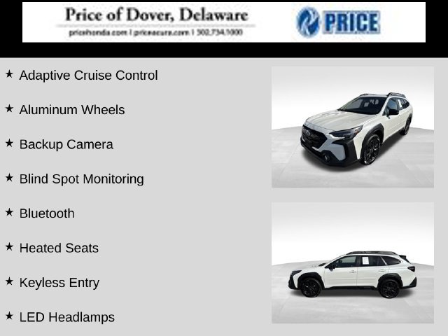 Used 2023 Subaru Outback Onyx Edition AWD/4WD image 2