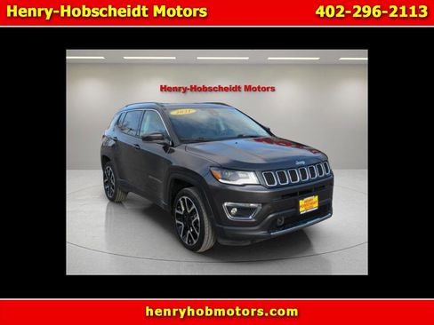 Used 2021 Jeep Compass Limited w/ Sun and Sound Group AWD/4WD image 1