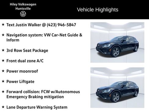 Used 2020 Volkswagen Tiguan SEL w/ 3rd Row Seat Package AWD/4WD image 6
