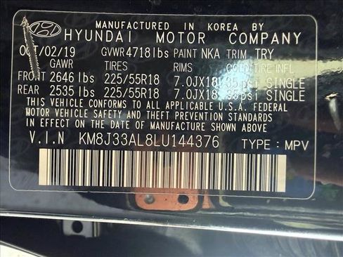 Used 2020 Hyundai Tucson SEL FWD image 22