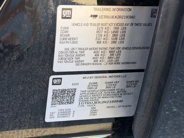 Certified 2024 GMC Sierra 1500 Elevation AWD/4WD image 20