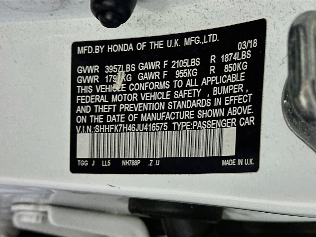 Used 2018 Honda Civic Sport image 34