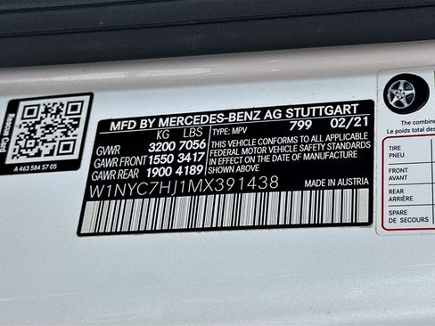Certified 2021 Mercedes-Benz G 63 AMG 4MATIC image 35