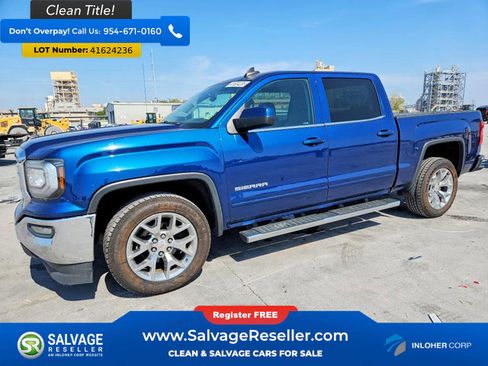 Used 2017 GMC Sierra 1500 SLE w/ SLE Value Package image 1