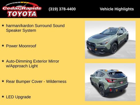Used 2025 Subaru Crosstrek 2.5i Wilderness AWD/4WD image 31