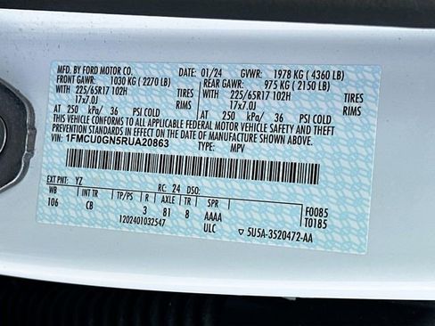 Used 2024 Ford Escape Active FWD image 30
