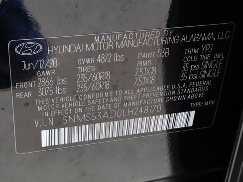 Used 2020 Hyundai Santa Fe Limited image 23