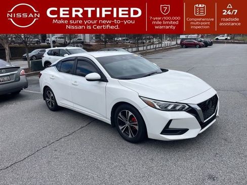 Certified 2023 Nissan Sentra SV image 1
