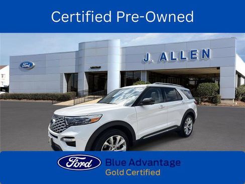 Certified 2023 Ford Explorer Platinum w/ Technology Package AWD/4WD image 1