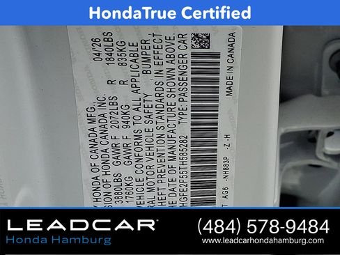 Certified 2026 Honda Civic Sport image 29